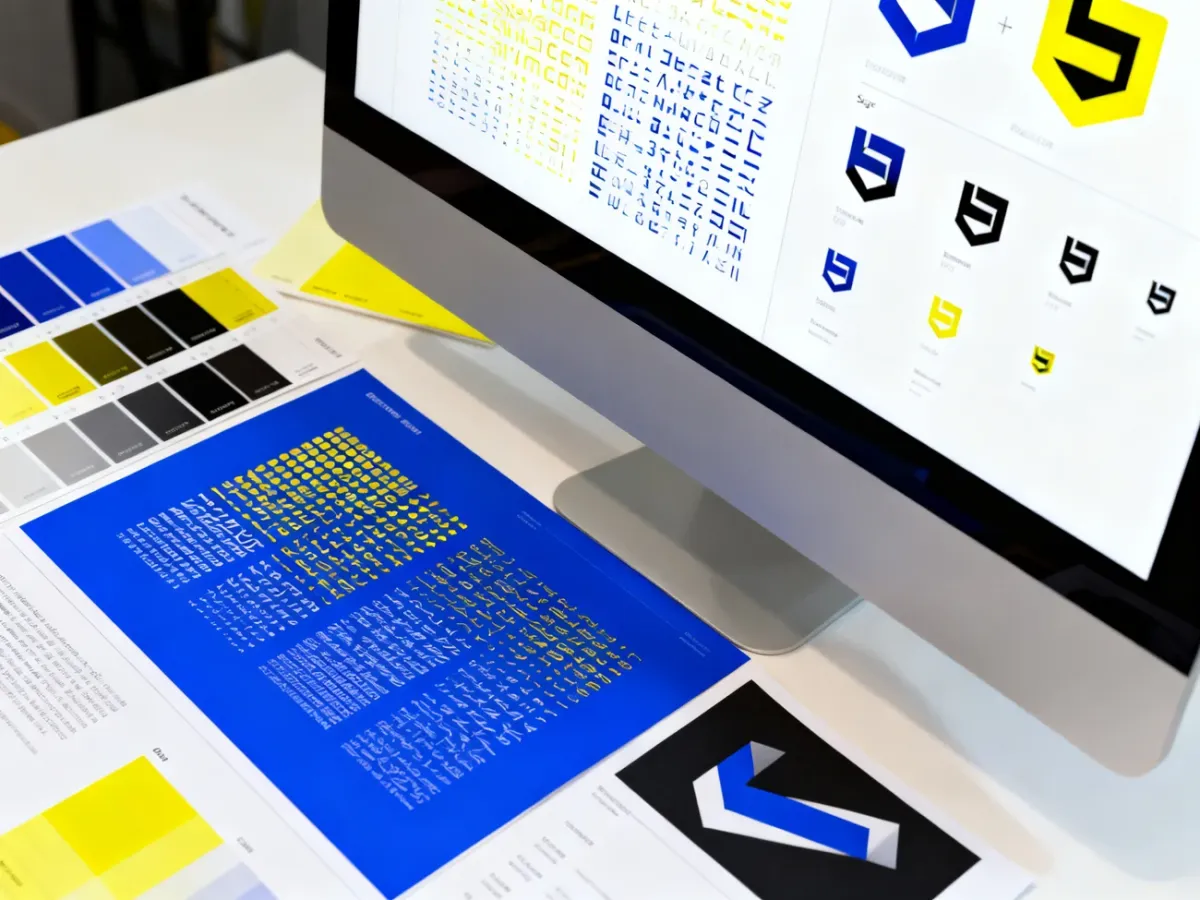 Materiały dotyczące kolorystyki, typografii i minimalnych rozmiarów logo